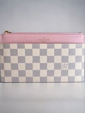🌸Louis Vuitton Slim Purse Wallet in Damier Azur🌸